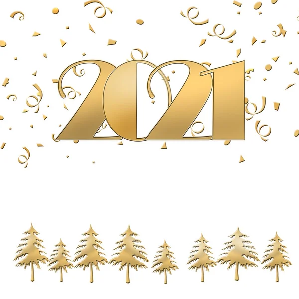 2021 Feliz Ano Novo Feliz Natal Texto Dourado Sobre Fundo — Fotografia de Stock