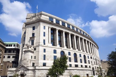 London, Büyük Britanya, 13 Temmuz 2013: Unilever House Victoria Thames Nehri'ne bakan setin bir 1930'ların Art deco binada