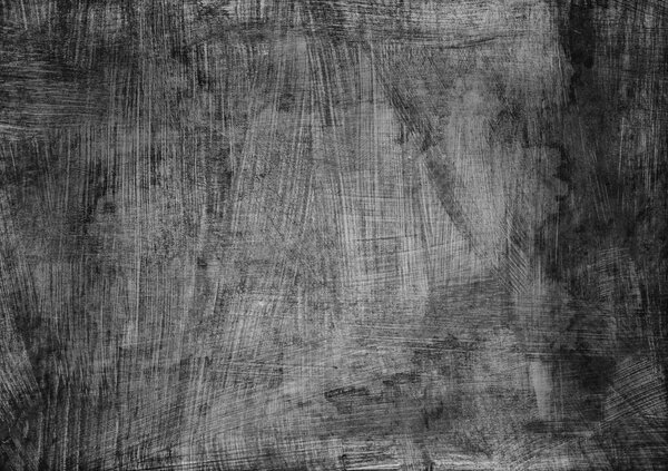 Distressed scratched old brown abstract grain texture effect background black & white monochrome image