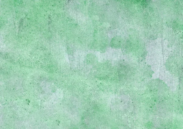 Watercolor Pastel Texture Effect Background Green Colour — Stock Photo, Image