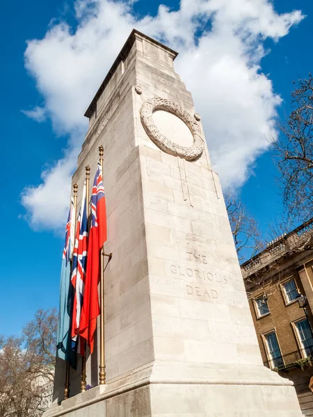London Inggris Inggris Maret 2010 Peringatan Perang Inggris Cenotaph Whitehall — Stok Foto