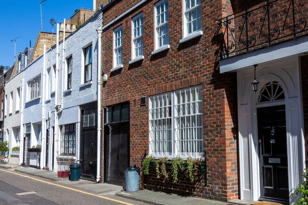 Mews Casa Appartamenti Residenziali Marylebone Londra Inghilterra Che Vengono Convertiti — Foto Stock