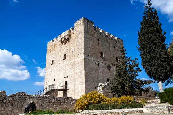 Die Burg Kolossi Der Nähe Von Limassol Auf Zypern Wurde — Stockfoto