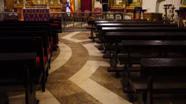 Madrid Ισπανια Μαρτιου 2018 Εκκλησία Του Αγίου Αντωνίου Εκκλησία Ιδρύθηκε — Αρχείο Βίντεο