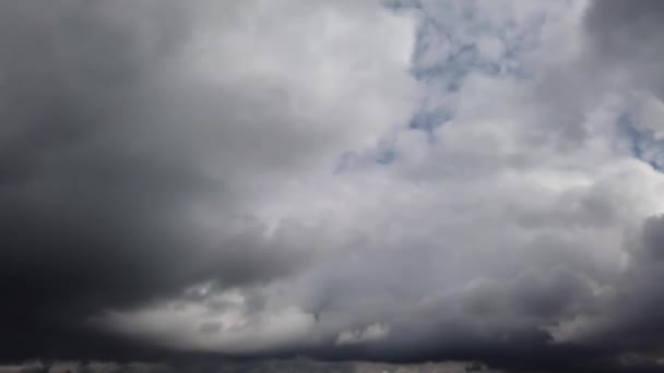 Облака Небе Стрельба Времени — стоковое видео