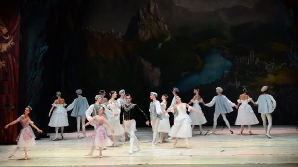 Berdyansk Ukraine October 2017 Swan Lake Ballet — 图库视频影像