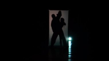 BERDYANSK, UKRAINE - 19 Ekim 2016: Berdyansk, Ukrayna 'da Zaporizhia belediye dans tiyatrosu (www.teatr-dance.zp.ua) tarafından seslendirilen koreografi