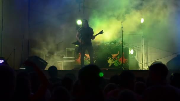 Concert Festival Talents Tout Monde Peut Performance Rock Groupe Sur — Video