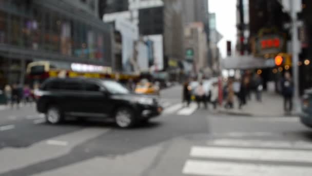 New York Manhattan New York Abd — Stok video