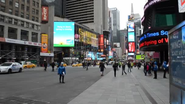 Het Verwijderd New York — Stockvideo