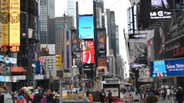 Wolkenkrabbers Van New York — Stockvideo