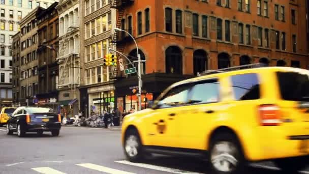 アメリカのニューヨークでの生活 — ストック動画