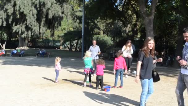 Barcelona Ciudadela Parc Barcelona Spania — Videoclip de stoc