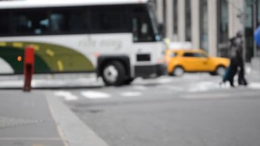 New York yolları. Çekimler New York, ABD 'de.