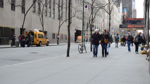 Skyscrapers Roads New York New York Usa — Stock Video