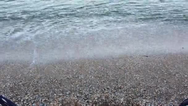 Spiaggia Mare Stile Mare — Video Stock