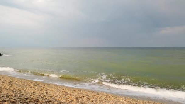 海岸上的海浪 — 图库视频影像