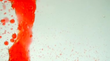 Baloncukların arka planı. Kabarcıkların hareketi.