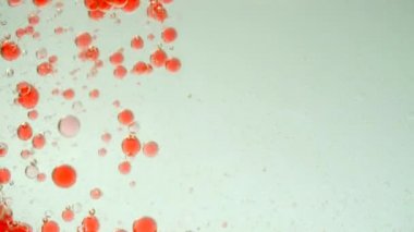 Baloncukların arka planı. Kabarcıkların hareketi.