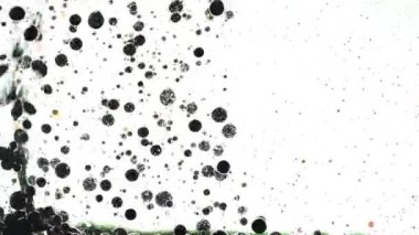 Baloncukların arka planı. Kabarcıkların hareketi.