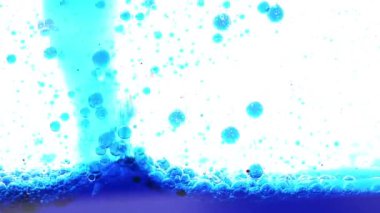 Baloncukların arka planı. Kabarcıkların hareketi.