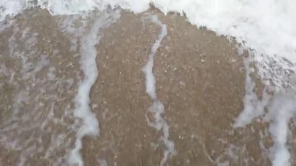 Ola Mar Playa Verano — Vídeos de Stock