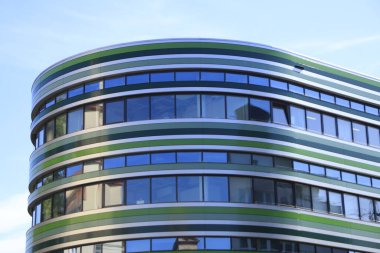 Berlin Almanya 'da yeşil iş binası