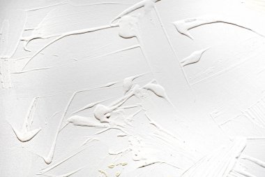 Yağlı boya için iç kısımda beyaz desenli yüzey