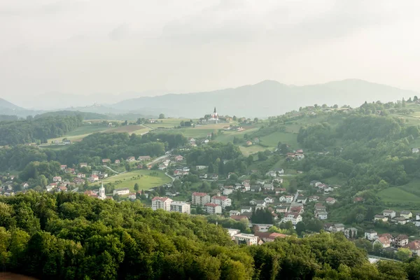 Piękne krajobrazy Słowenii Rogaska Slatina — Zdjęcie stockowe
