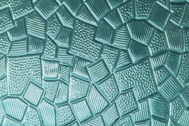 Soyut mavi cam yüzey dokusu