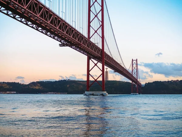 Red bridge, Lisbon, Portugal