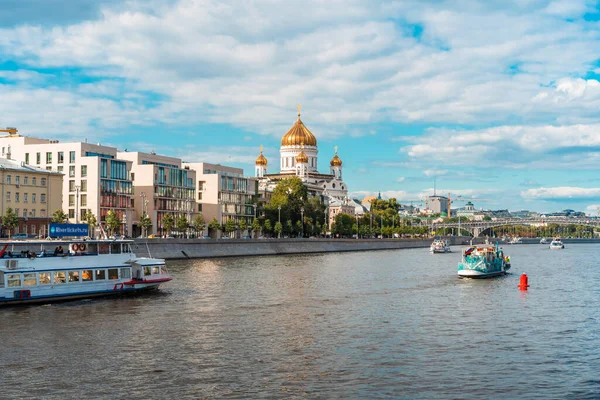 Panorama Katedry Chrystusa Zbawiciela Okresie Letnim — Zdjęcie stockowe