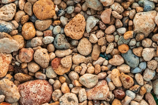 海边的卵石 背景图像 — 图库照片