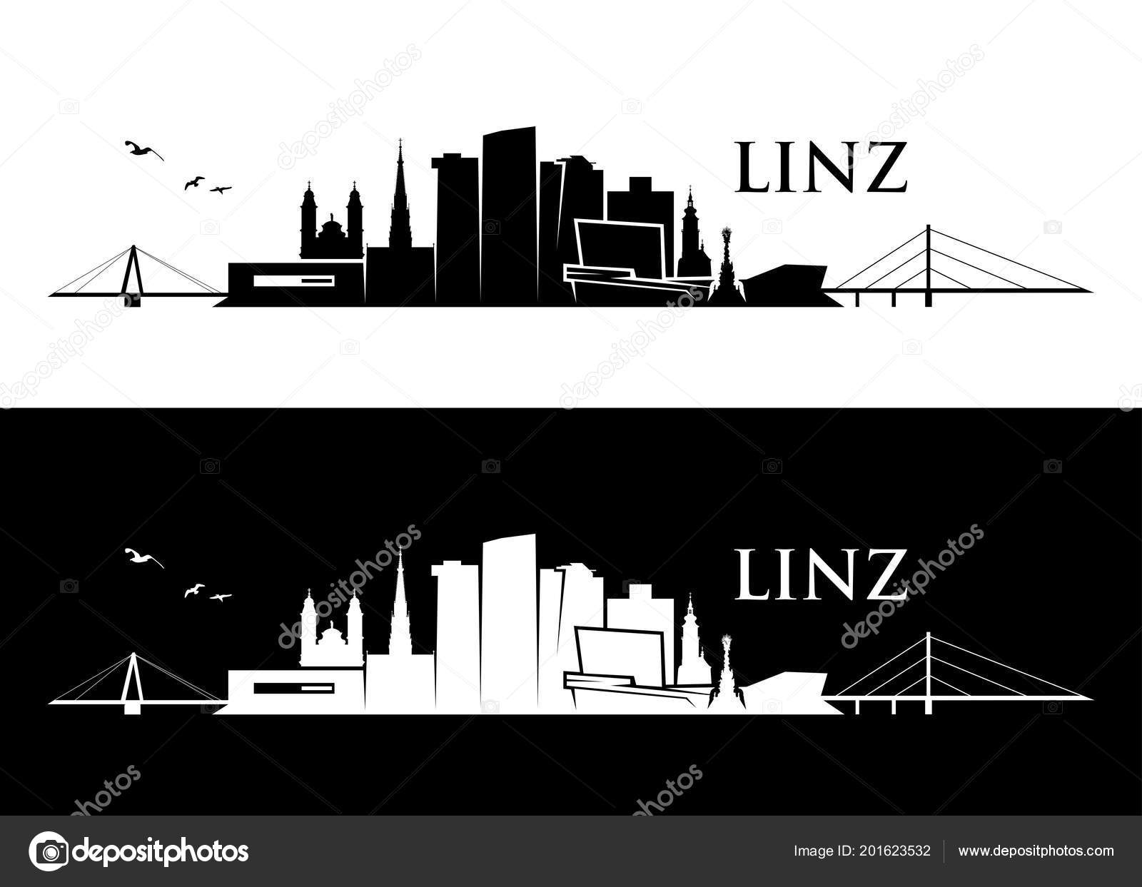 Linz Skyline Austria Vector Illustration Stock Vector Image by ©I ...