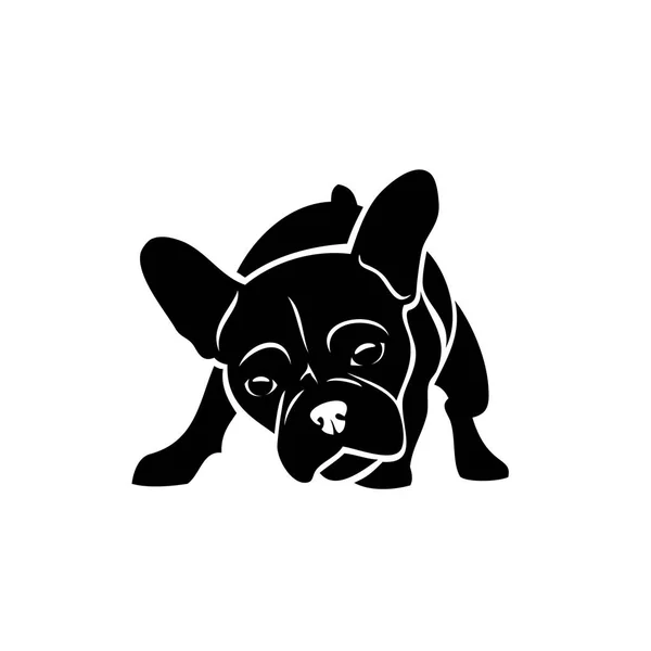 Bouledogue Français Illustration Vectorielle — Image vectorielle