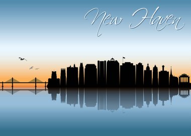 Vector illustration of Newhaven, USA clipart