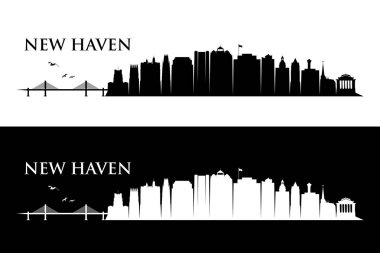 Vector illustration of Newhaven, USA clipart