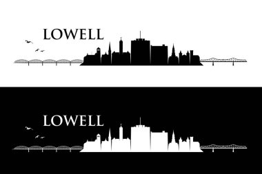 Lowell, ABD vektör çizim