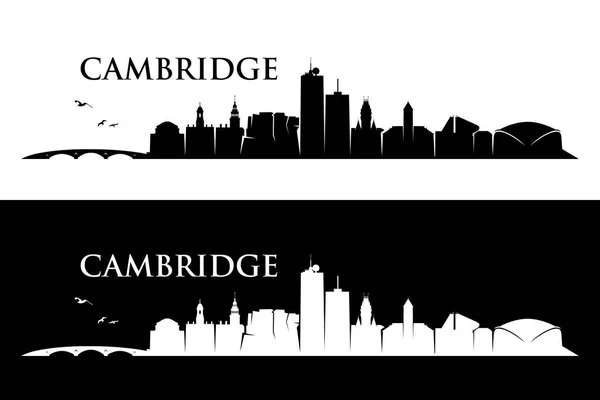 Ilustração Vetorial Cambridge Eua — Vetor de Stock