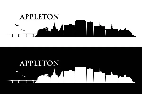 美利坚合众国 Appleton Usa — 图库矢量图片