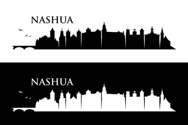 Nashua Stati Uniti America Usa — Vettoriale Stock