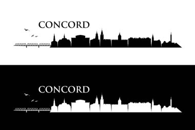 Concord cityscape, Amerika Birleşik Devletleri, Amerika Birleşik Devletleri
