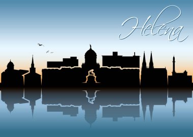 Helena cityscape, Amerika Birleşik Devletleri, Amerika Birleşik Devletleri