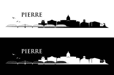 pierre black white cityscapes, Amerika Birleşik Devletleri, Amerika Birleşik Devletleri