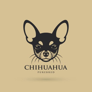 Chihuahua köpek vektör çizimi 