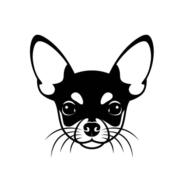 Chihuahua Cão Vetor Ilustração — Vetor de Stock
