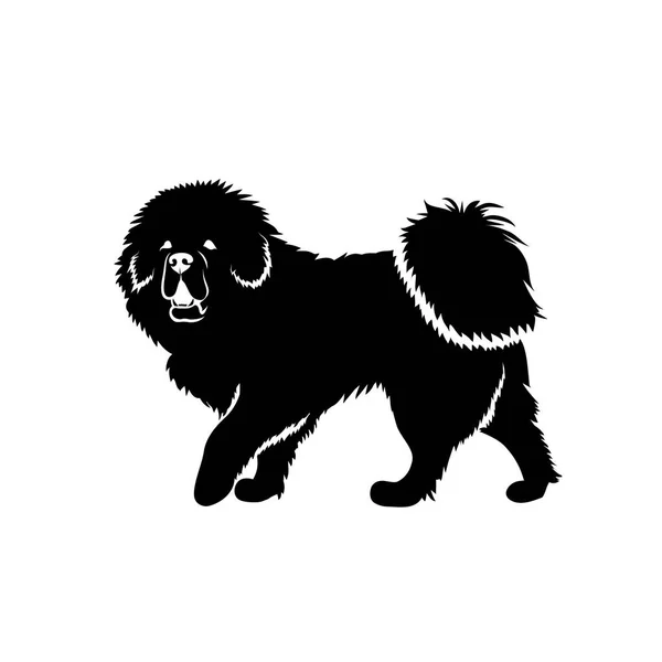 Mastiff Hund Vektor Illustration — Stock vektor