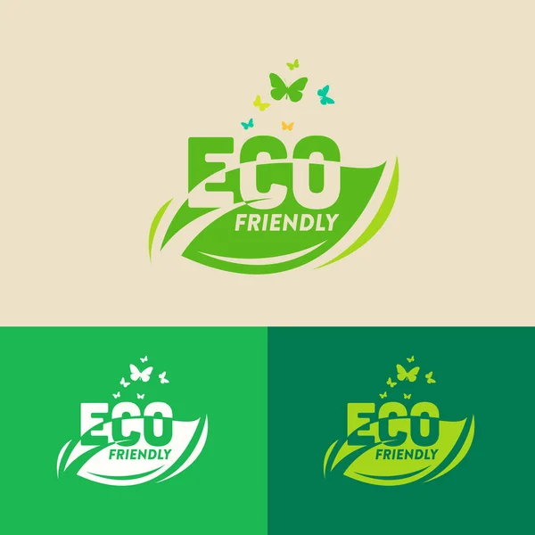 Ecologie Groene Steden Helpen Wereld Met Eco Vriendelijke Concept Ideeën — Stockvector