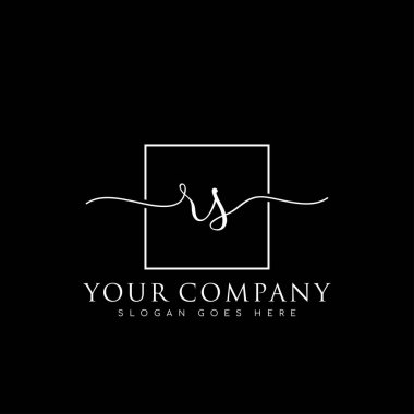 SC 'nin ilk imzalı el yazısı logosu, makyaj, düğün, moda, kare çerçeveli.