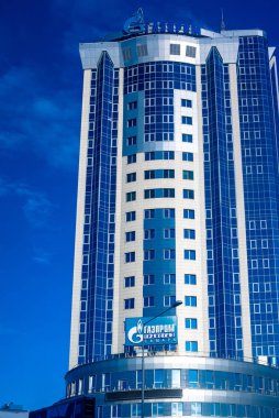 Gazprom Samara bölgesi ofisi. Ofis Gazprom şubeleri tarafından işgal 